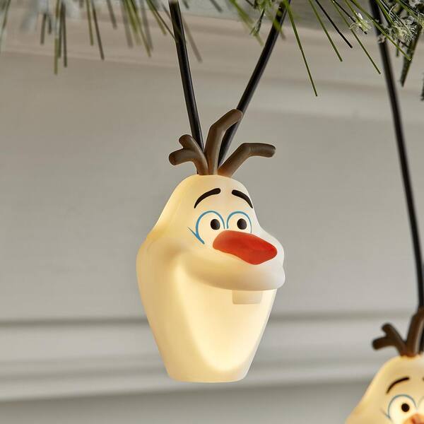 Unbranded 7 Ft. Musical Olaf Face Battery-Operated Lights (1-set)