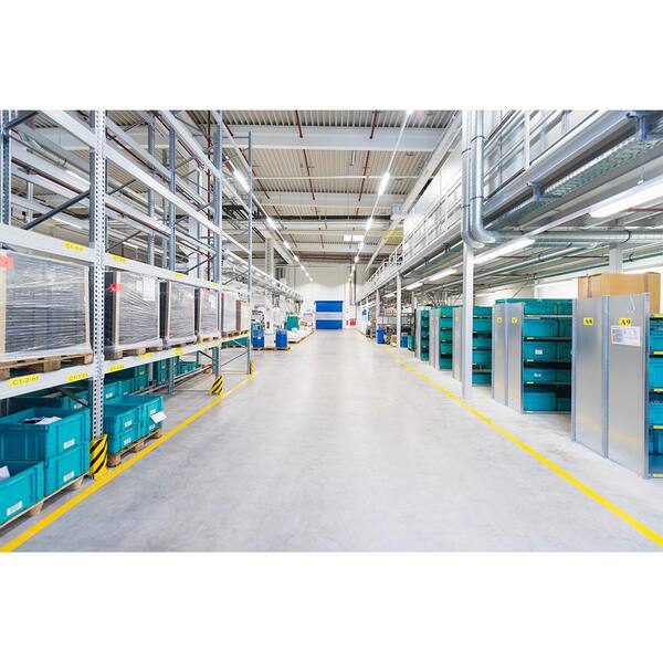 Metalux 8 Ft. 2-Light Linear White Integrated LED Garage Strip Light With 8913 Lumens 4000K