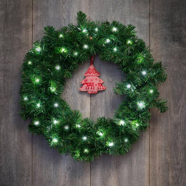 LUMABASE 9.5 Ft. 25-Light Warm White Battery Operated String Lights (Set Of 2)