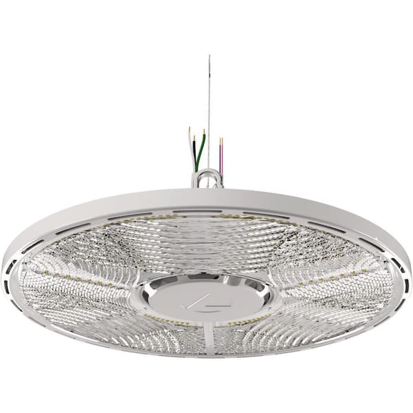 Lithonia Lighting Contractor Select CPRB 400-Watt Equivalent Integrated LED White High Bay Light Fixture Switchable CCT