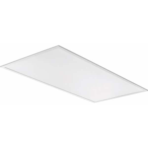 Lithonia Lighting Contractor Select CPX 2 ft. x 4 ft. White Integrated LED 4692 Lumens Flat Panel Light 4000K