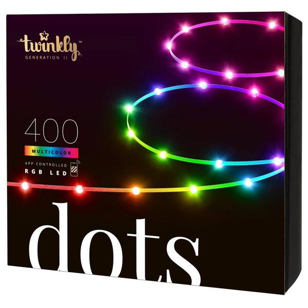 Twinkly Dots 400 RGB LED USB Flexible Light String (Gen II)