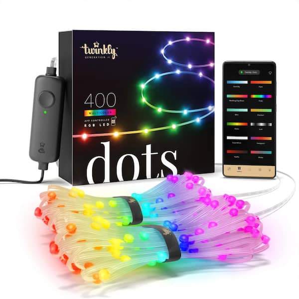 twinkly Dots 400 RGB LED USB Flexible Light String (Gen II)