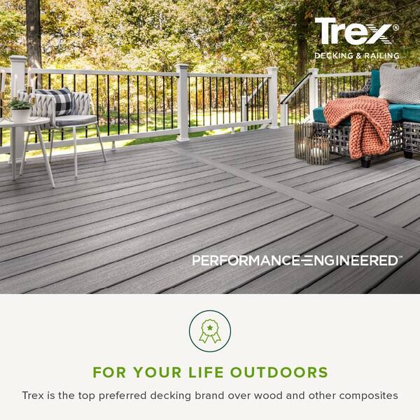 Trex Enhance Naturals 1 In. X 6 In. X 16 Ft. Rocky Harbor Grooved Edge Composite Deck Board