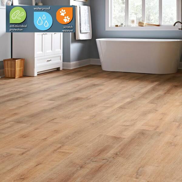Lifeproof Fresh Oak 22 MIL X 8.7 In. W X 48 In. L Click Lock Waterproof Luxury Vinyl Plank Flooring (20.1 Sqft/case)