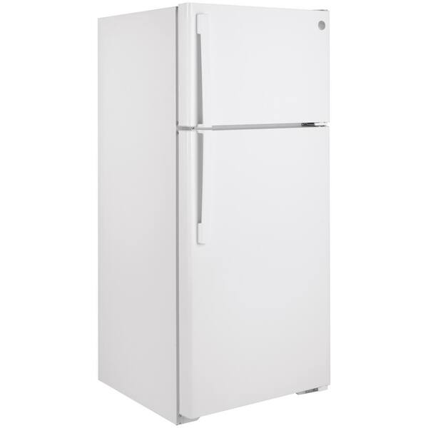 GE 16.6 Cu. Ft. Top Freezer Refrigerator In White