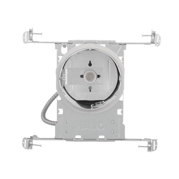 HALO H7 6 In. Aluminum Recessed Lighting Housing For New Construction Ceiling Insulation Contact Air-Tite (6-Pack)