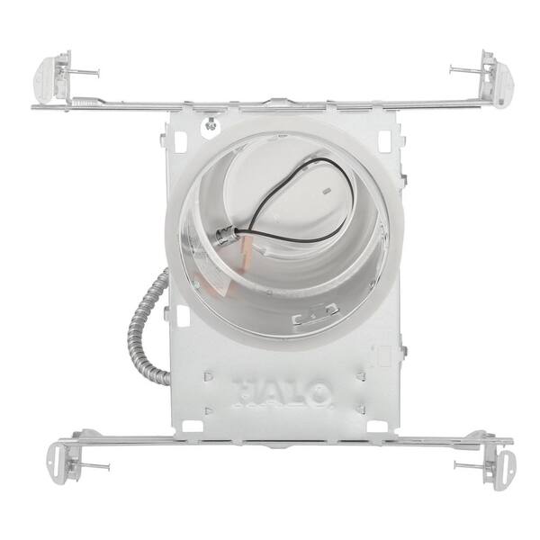 HALO H750 6 In. Aluminum LED Recessed Lighting Housing For New Construction Ceiling T24 IC Rated Air-Tite (6-Pack)