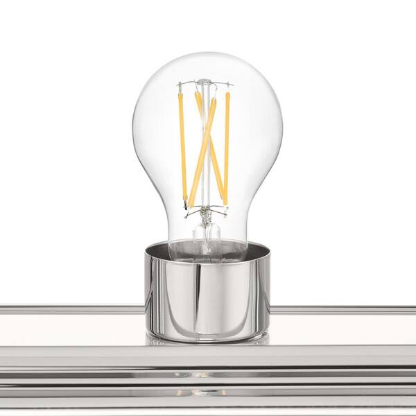 Hampton Bay 24 In. 4-Light Chrome Vanity Light