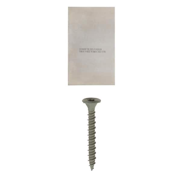 HardieBacker 1/2 in. x 3 ft. x 5 ft. Cement Board and #9 x 1-5/8 in. Cement Board Screw (575-Pack) Combo