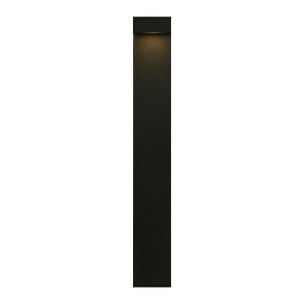 Hampton Bay Jemison 85 Lumen Low Voltage Black Integrated LED Outdoor Landscape Path Light