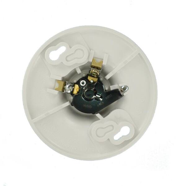 Leviton Plastic Pull-Chain Lampholder 8827-CW4