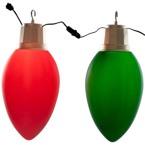 Northlight Lighted Blow Mold C7 Bulbs Christmas Decorations-20"-Set Of 4