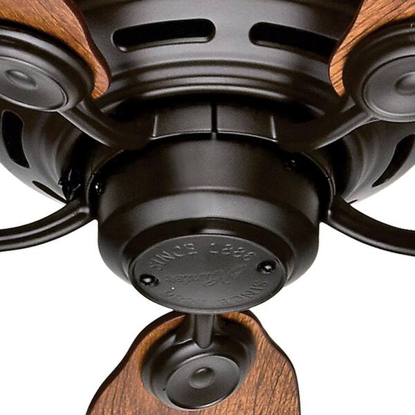 Hunter Low Profile IV 42 In. Indoor New Bronze Ceiling Fan For Bedrooms