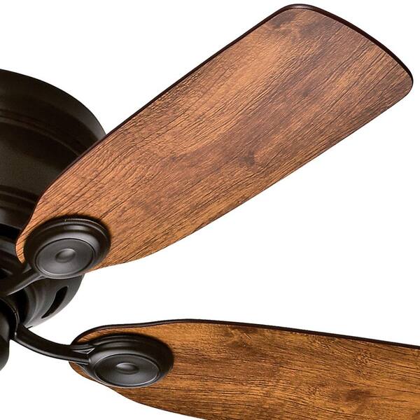 Hunter Low Profile IV 42 In. Indoor New Bronze Ceiling Fan For Bedrooms