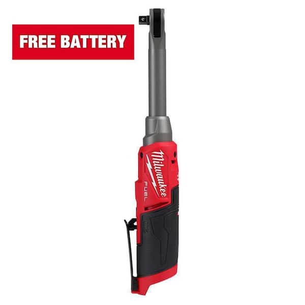 Milwaukee M12 FUEL 12V Lithium-Ion Brushless Cordless 3/8 in. Extended Reach High Speed Ratchet (Tool Only)