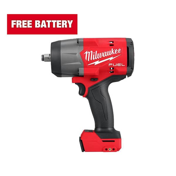Milwaukee M18 FUEL 18V Lithium-Ion Brushless Cordless 1/2 in. Impact Wrench with Friction Ring (Tool-Only)