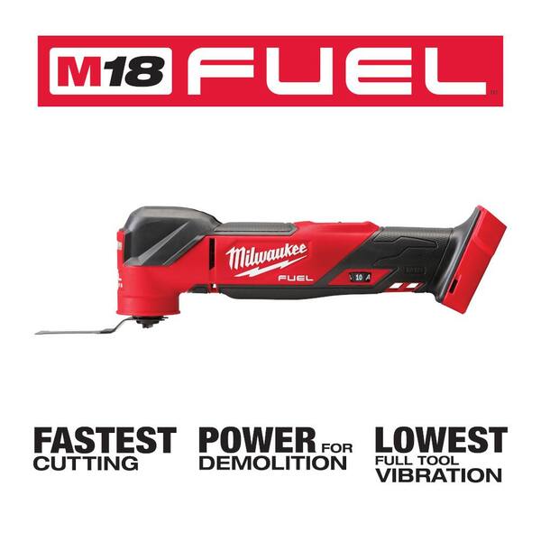 Milwaukee M18 FUEL 18V Lithium-Ion Cordless Brushless Oscillating Multi-Tool (Tool-Only)