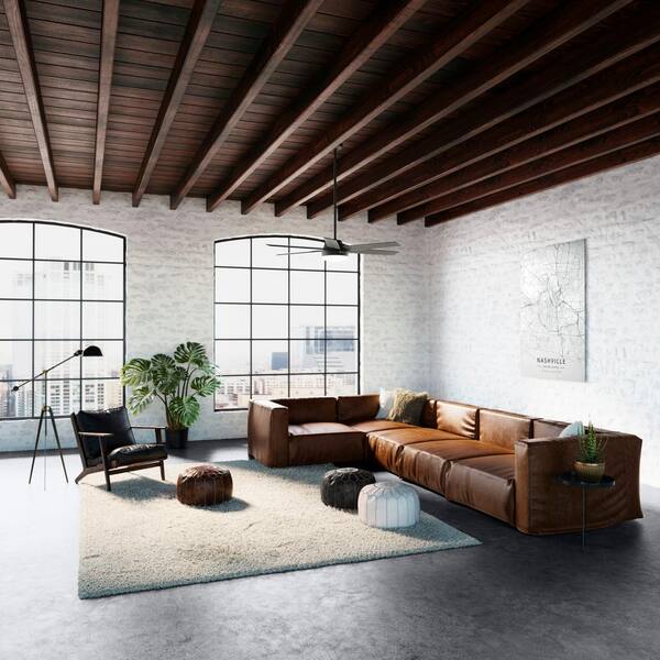 Hunter Millington 60 In. Indoor Matte Black Ceiling Fan With Light Kit And Remote