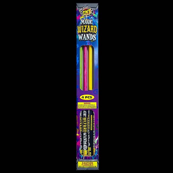 Unbranded Patriotic TNT Fireworks Magic Wizard Wands