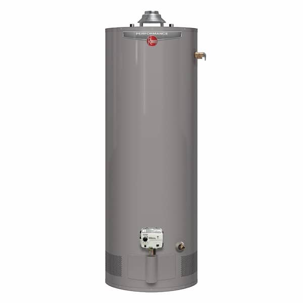 Rheem Performance 40 Gal. Short 34 000 BTU Natural Gas Water Heater with 6-Year Warranty