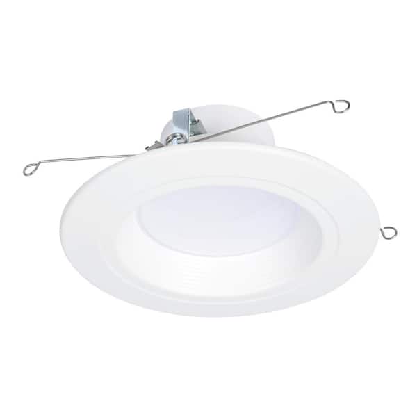 HALO RL56 Series 5/6 in. Recessed LED retrofit module Selectable CCT and Lumens Integrated LED Matte White