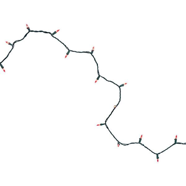 Northlight Set Of 100 Red LED Mini Christmas Lights - Green Wire