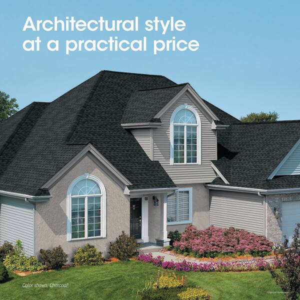 GAF Timberline Natural Shadow Charcoal Algae Resistant Architectural Shingles (33.33 Sq. Ft. Per Bundle)