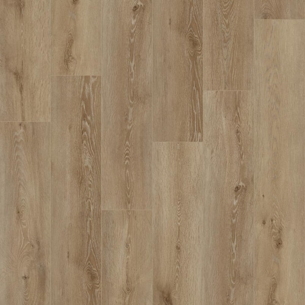 Home Decorators Collection Virgil Island Oak 12 mm T x 8 in. W Waterproof Laminate Wood Flooring (15.9 sqft/case)