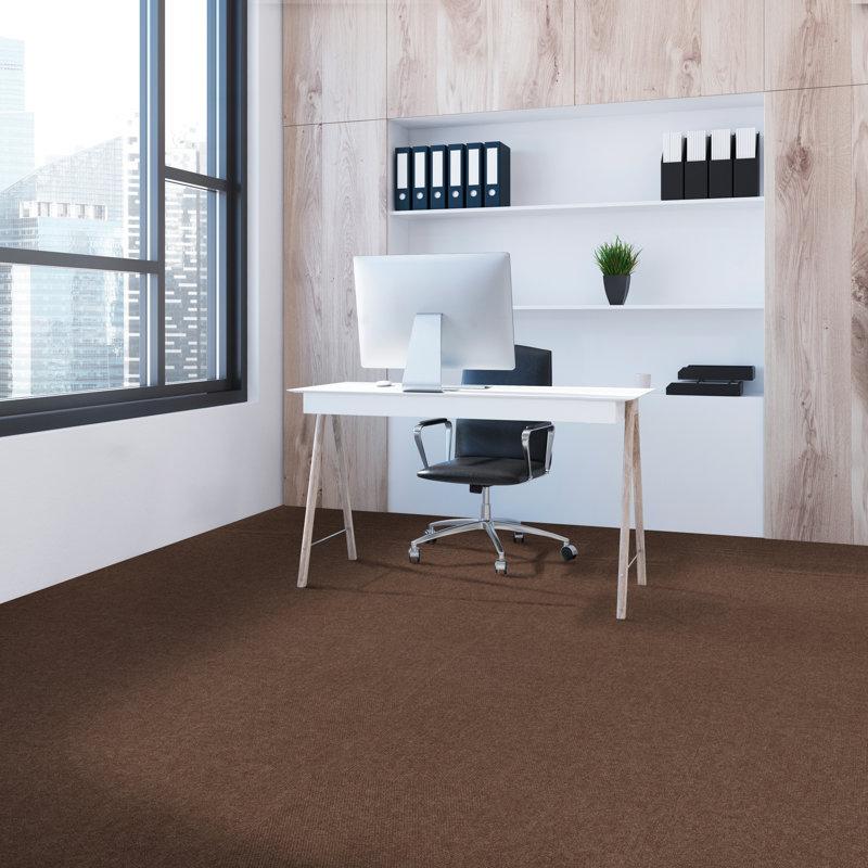 Wayfair 18" X 18" Indoor/Outdoor Peel And Stick Carpet Tile Polyester (Pack Of 16) (36 Sqft/Box)