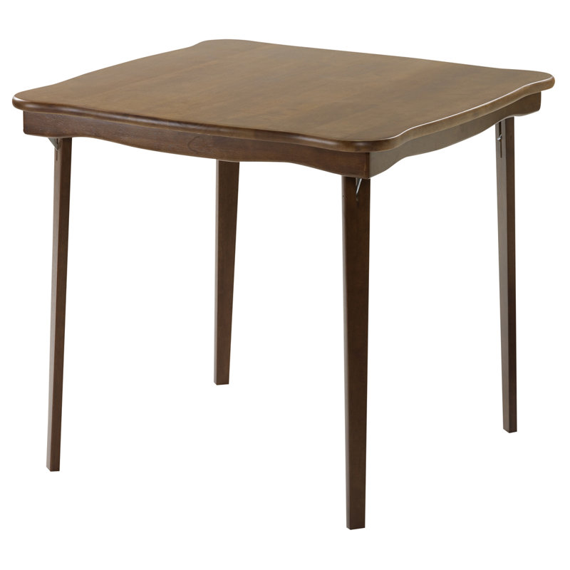 Wayfair 32'' Solid Wood Square Portable Folding Table