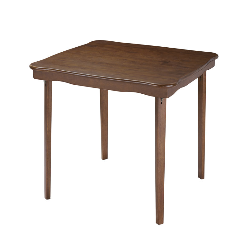 Wayfair 32'' Solid Wood Square Portable Folding Table