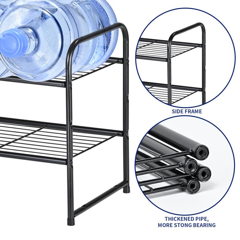 Wayfair 32'' Wide 2-Tier Wire Grid Shoe Rack For Closet Stackable And Adjustable Shoe Shelf