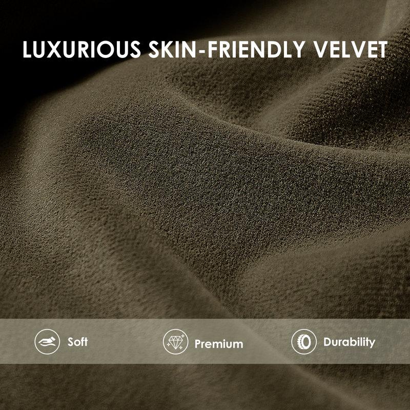 Wayfair 33" Wide Modern Velvet Upholstered 3-Legs Accent Chair (Set Of 2)