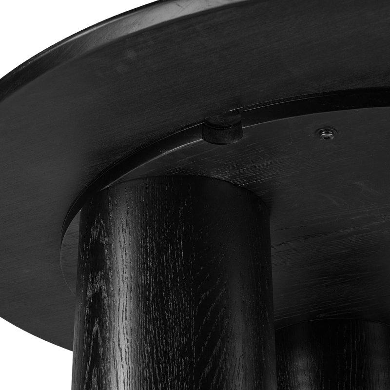 Wayfair 40" Drum With 3 Legs Pedestal Round Coffee Table