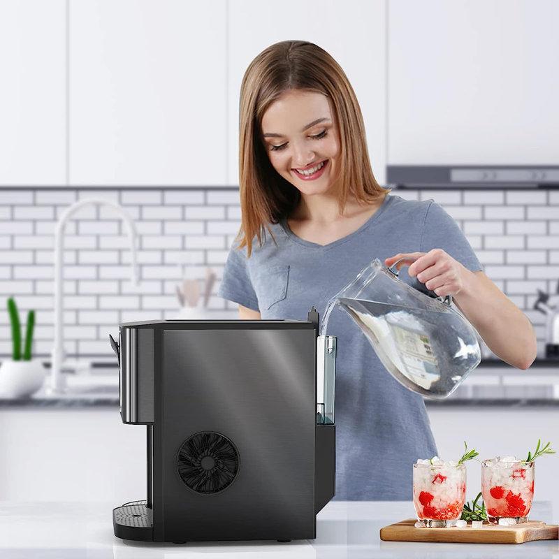 Wayfair 44 Lb. Daily Production Clear Nugget Ice Cubes Portable Ice Maker