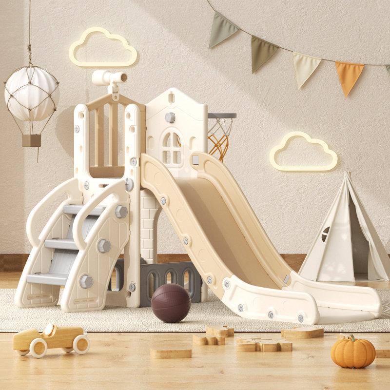 Wayfair 5 In 1 Toddler Slide Kids Climber Slide Indoor Outdoor Playset