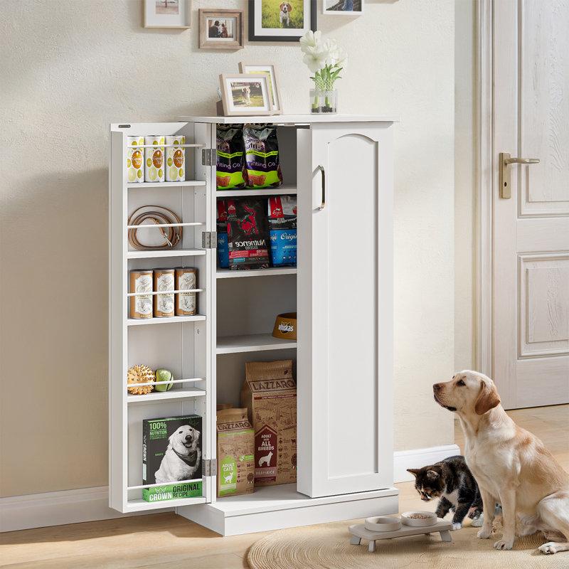 Wayfair 50" Dog Food Storage Cabinet With Adjustable Shelf