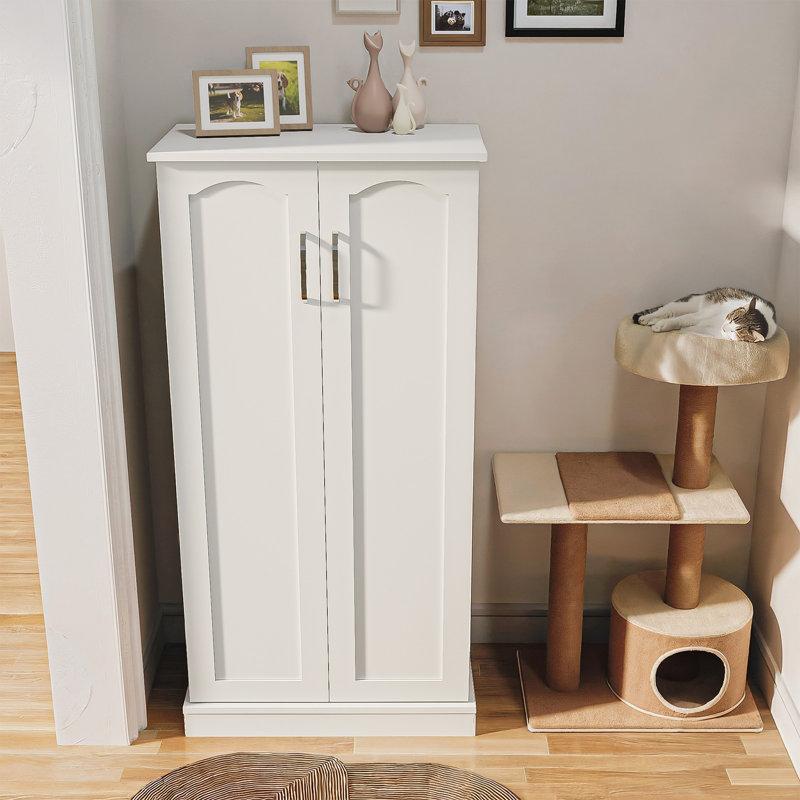 Wayfair 50" Dog Food Storage Cabinet With Adjustable Shelf