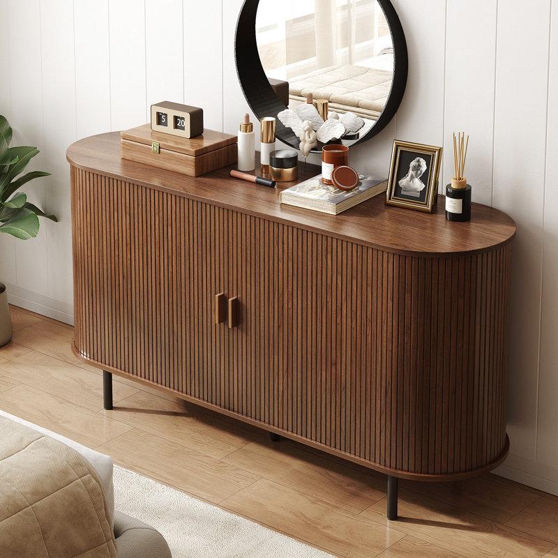 Wayfair 55'' Sideboard Storage Cabinet With Doors And Shelves - Credenza Storage Cabinet For Office Bedroom Storage Cabinet Hallway Storage Cabinet Console Storage Cabinet