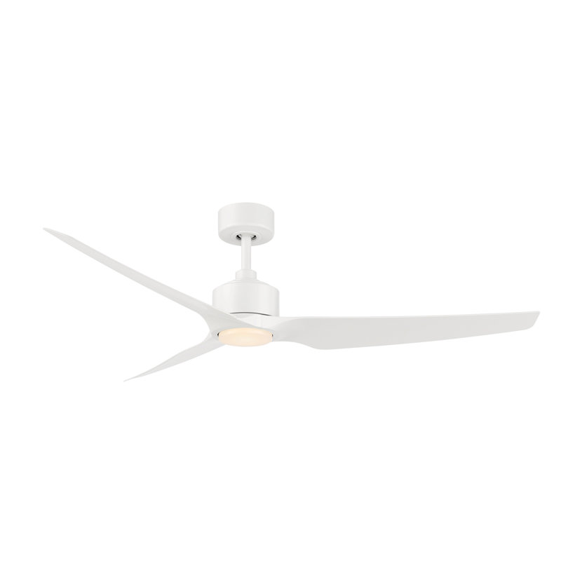 Wayfair 60" Stella 3 - Blade Outdoor/Indoor Smart Ceiling Fan with Remote Control Included Works With Google Assistant Amazon Alexa Samsung Smart Things