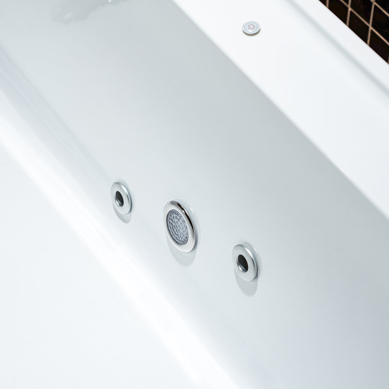 Wayfair 67" L X 31-1/2" W Freestanding Acrylic Cold Plunge Ice Tub With 1.3 HP High-Performance Chiller For Cooling/Heating Ozone Sanitation Filter Circulation System Insulated Tub Cover