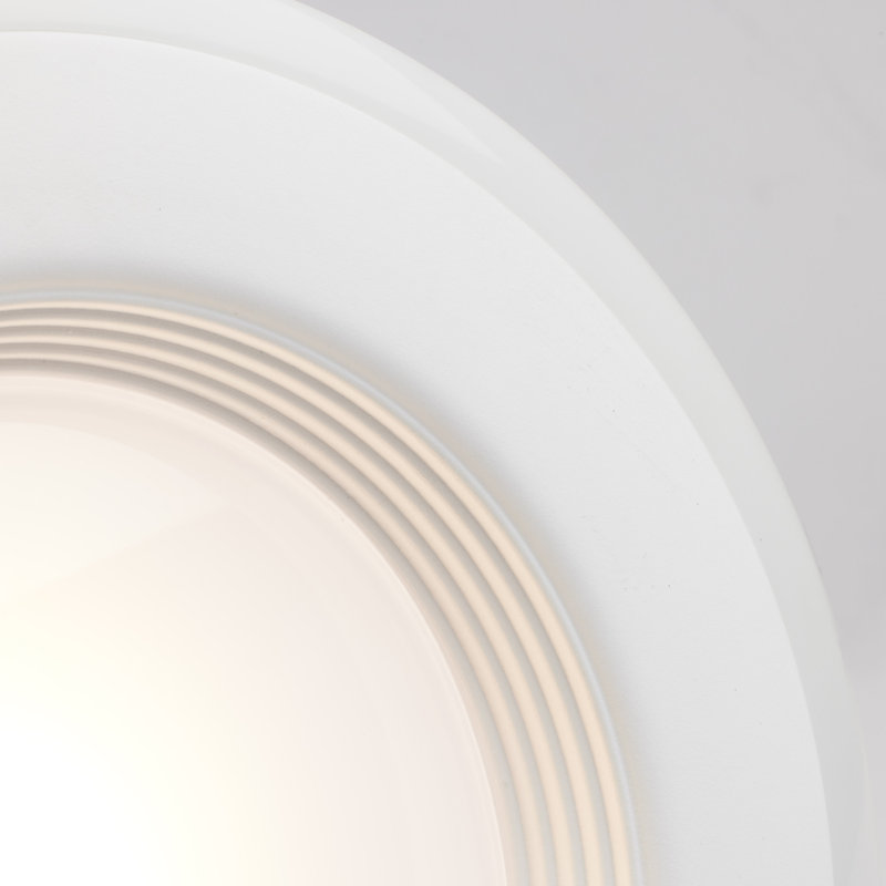 Wayfair 7.4'' Selectable Color Temperature Dimmable Air-Tight IC Rated LED Retrofit Recessed Lighting Kit S11846