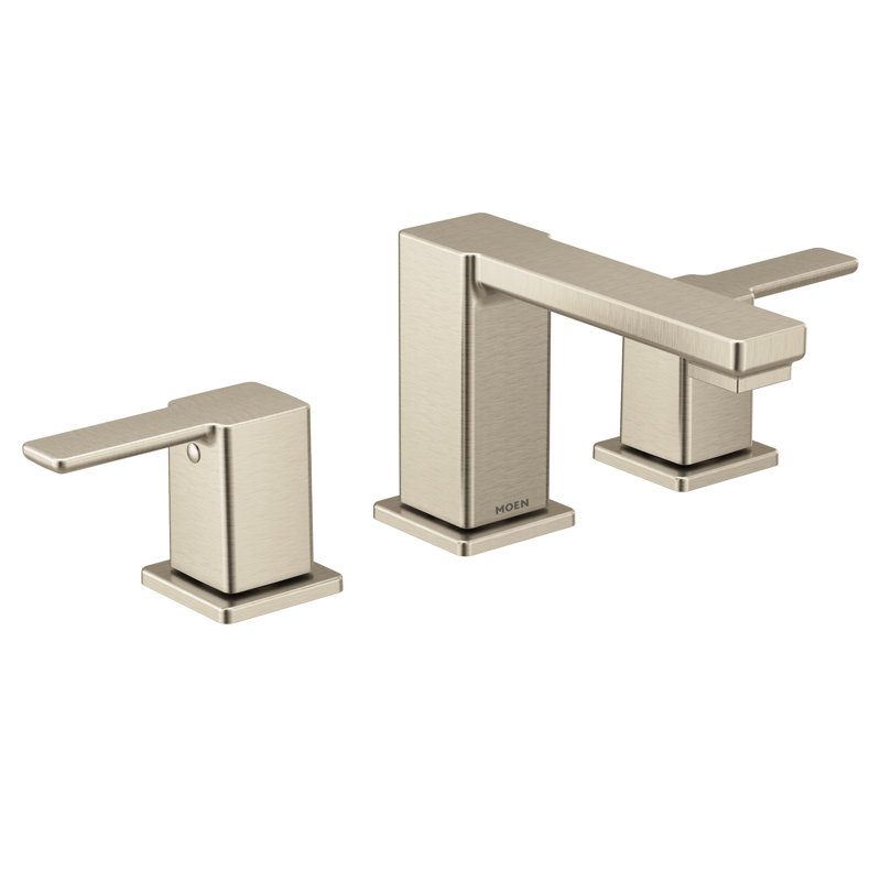 Wayfair 90 Degree Widespread Bathroom Faucet with Drain Assembly TS6721BN