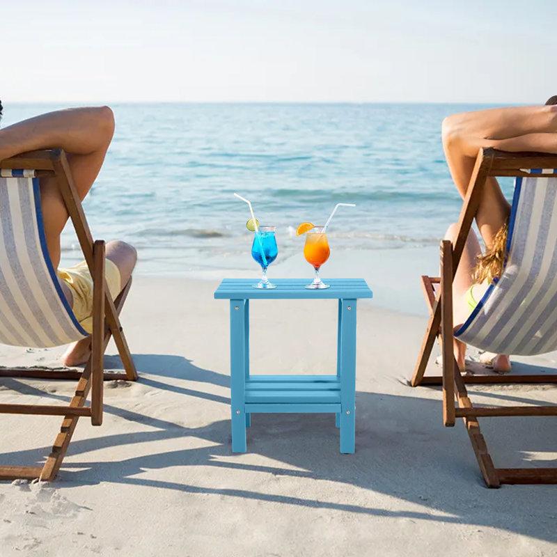 Wayfair Adirondack Side Table Outdoor Weather Resistant Side Table