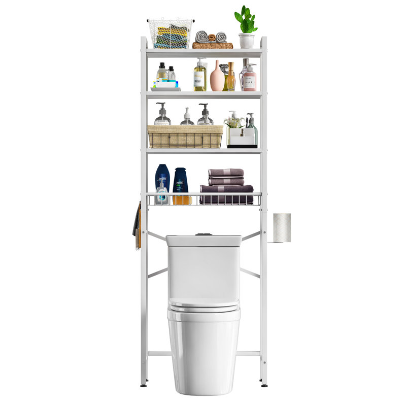 Wayfair Agassiz Metal Adjustable Freestanding Over The Toilet Storage
