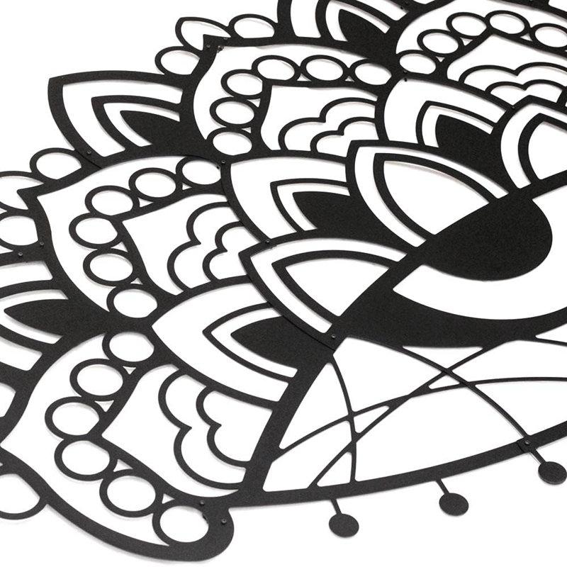 Wayfair Ajna Mandala Metal Wall Art Bohemian Home Office Living Room Decor