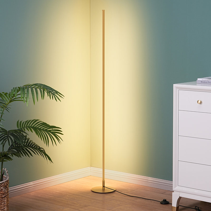 Wayfair Allana 57.5" Dimmable LED Novelty Corner Floor Lamp