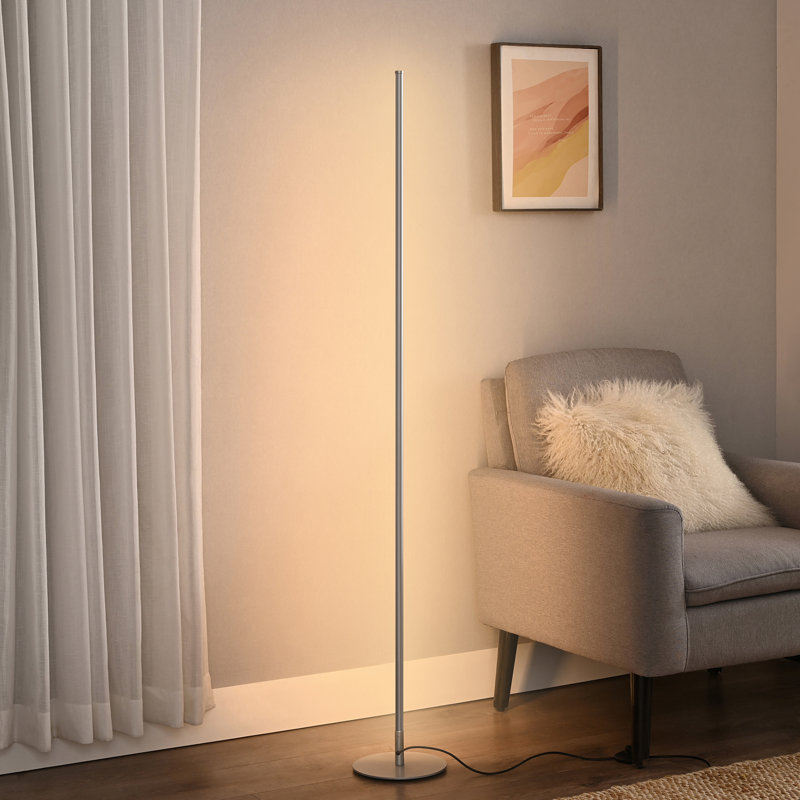 Wayfair Allana 57.5" Dimmable LED Novelty Corner Floor Lamp