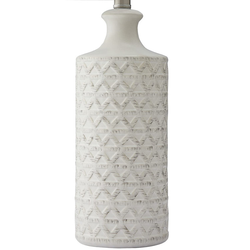 Wayfair Amarchand 24.75"Modern Ceramic Lamp For Living Room Bedroom Bedside Table (Bulb Not Included) (Set Of 2)